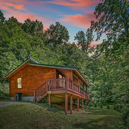 Smoky Mountains Hut Tub Cabin Dog Friendly Sevierville Exteriör bild